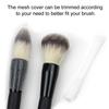 100Pcs Makeup Brush Net Cosmetic Brush Mesh Protector Protective Guard Cover