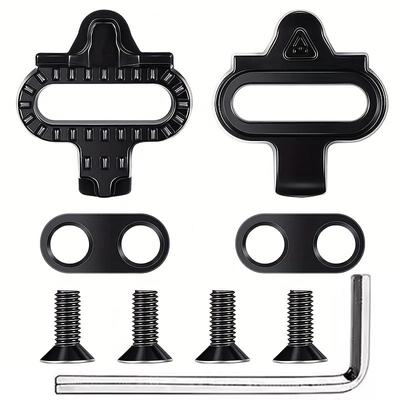 Mountain Bike Shoes Cleats for Shimano SH51 SPD MTB Cleats Set Multi-Release Pedal Cleat Cycling Shoe Calas Tocas Bicycle Riding