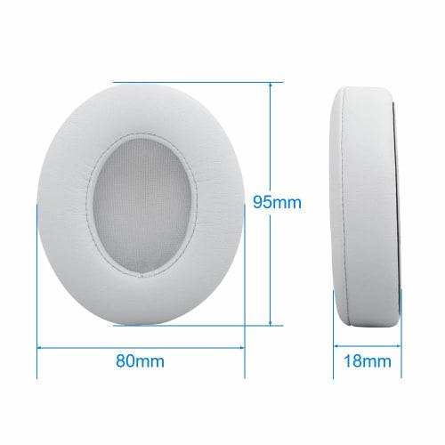 Replacement Ear Pads/Ear Cushions for Studio 2.0 B0500/B0501 & Studio 3.0 (Silver)