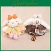 Plush Bunny Keychain With Tulip Dress For Kids And Adults