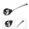 Functional Stainless Steel Soup Spoon Family Size Stainless Steel Soup Ladle With Comfortable Long Handle for Cooking