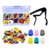 Guitar Tool Kit Guitar Capo / Guitar Picks / Fingertip Protector Electric Guitar Parts Accessories