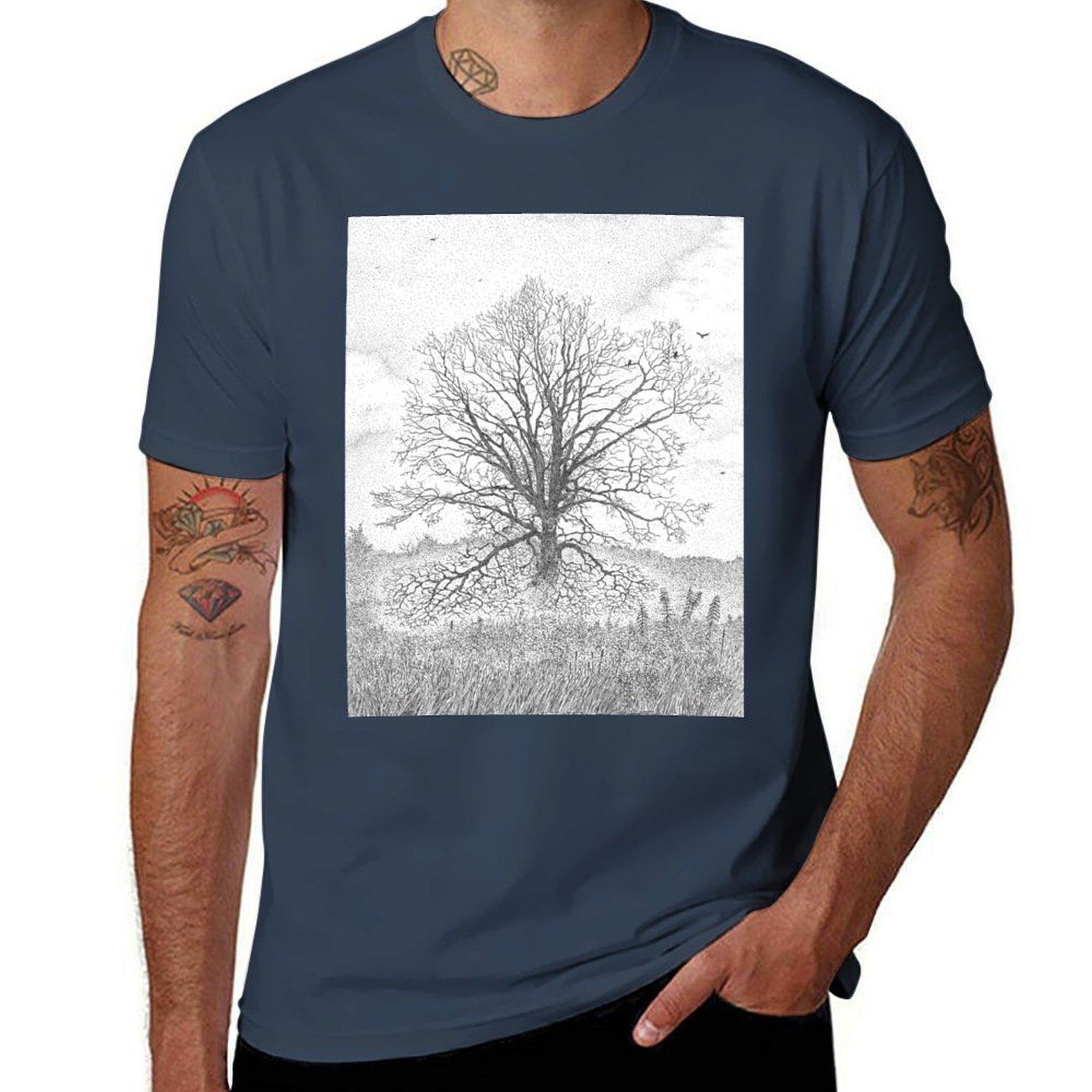 Majestic Solitude Tshirt Summer Holiday Casual Tee S