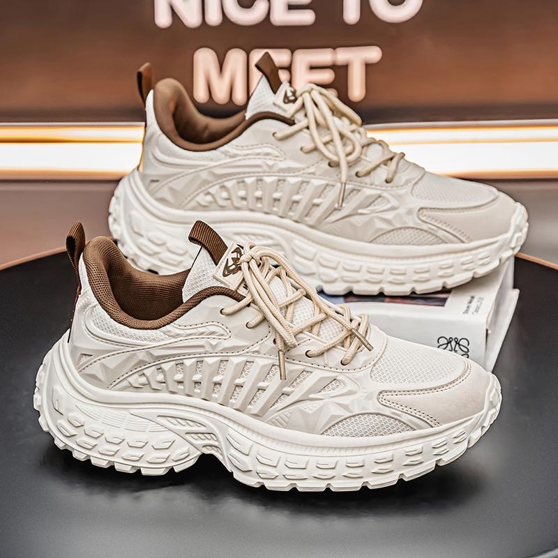 New Fashion New Men's Fashion Casual Low Top Sports Shoes Students Thick Sole Comfortable Sneakers Boys Male Classic Breathable Basketball Shoes