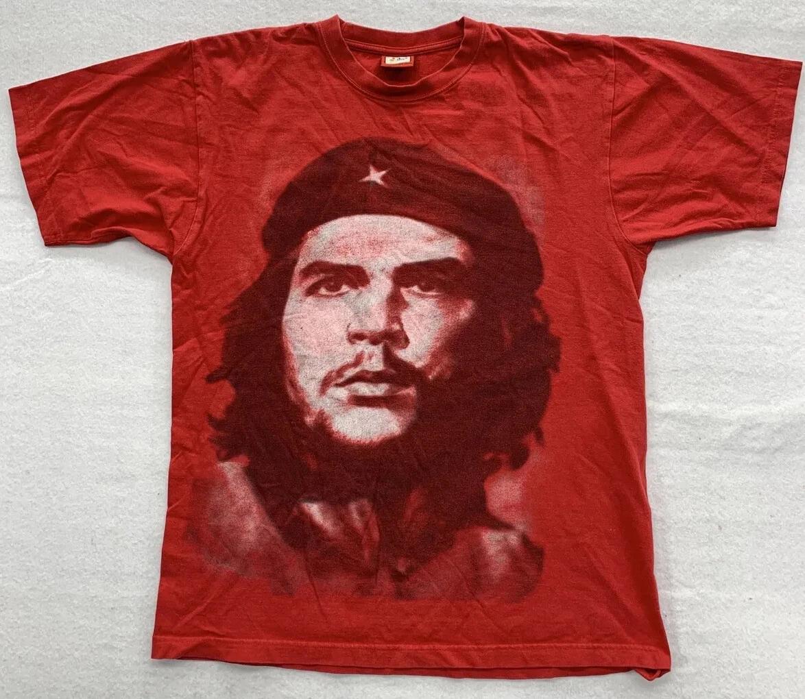 

IBS 100% Cotton Graphic T-Shirt Men’s Size Large Revolutionist Red Crew Neck 4XL