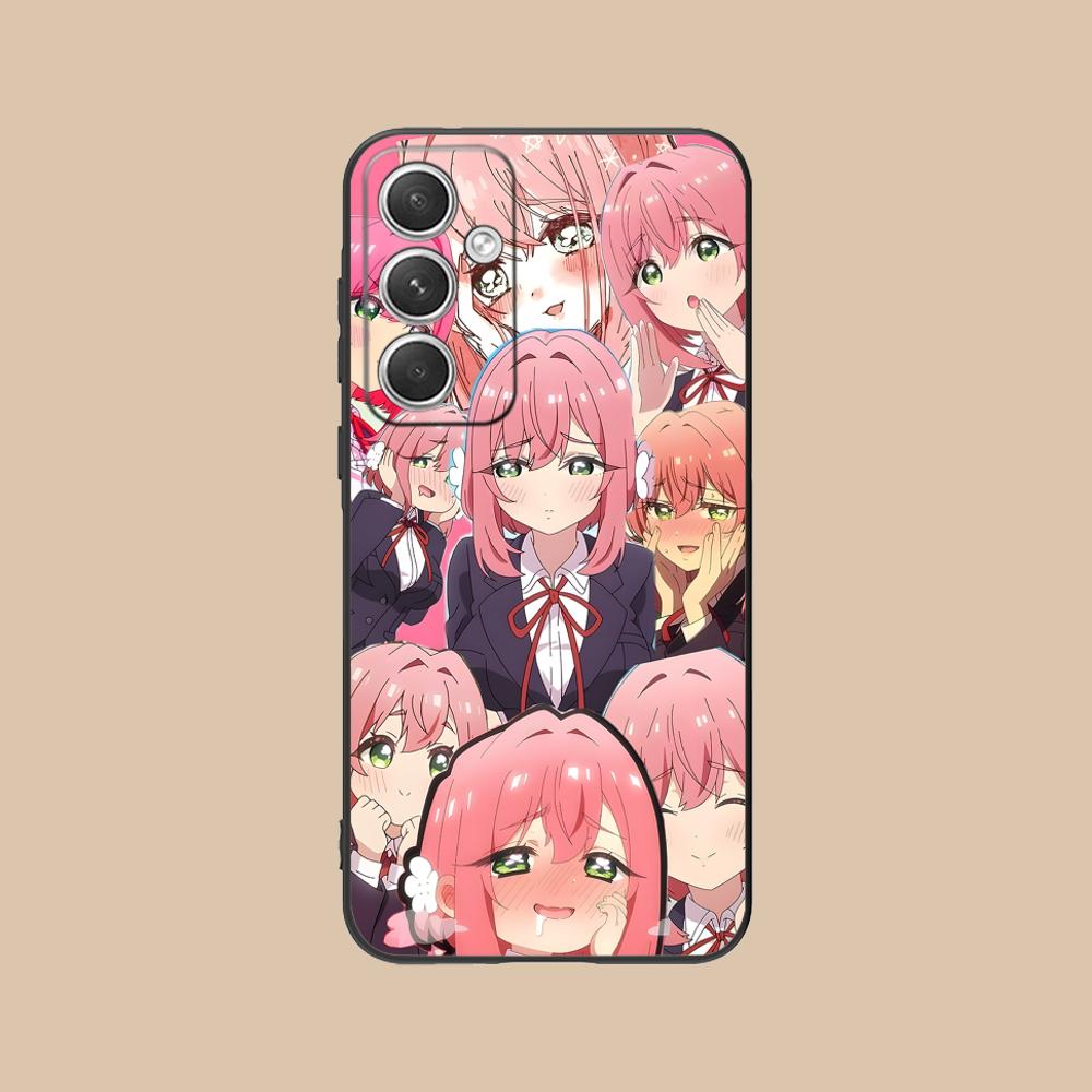 Anime Hakari Hanazono Matte Mobile Phone Case for Samsung Galaxy S26 S25 S24 S23 S22 S21 S20 Note20 Plus FE Ultra Colorful Cover