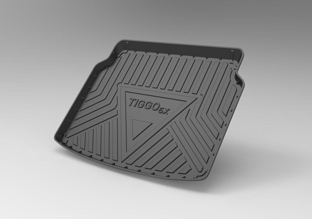 Trunk Mats for Chery and Qoros: Tiggo 3, Tiggo 5, Tiggo 5E, Tiggo 5Pro, Tiggo 3X, Tiggo 7