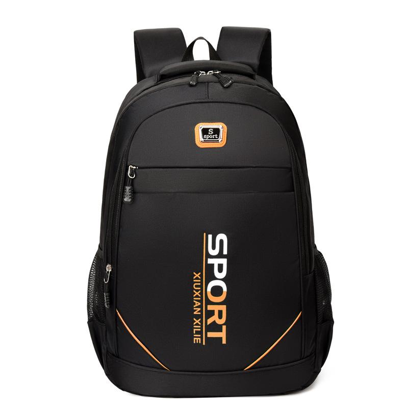 Computer Backpack Men s Backpack Large Capacity Waterproof Travel Business Backpack Multifunctional Casual Business Backpack оранжевый