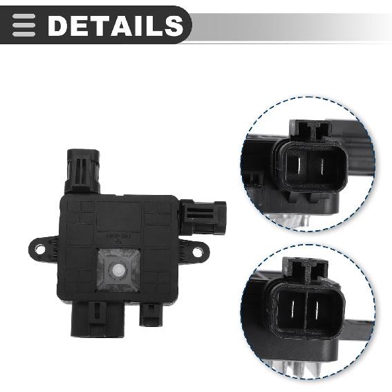 Motoforti Radiator Cooling Fan Control Module, Engine Cooling Fan Control Module, for Kia Sedona 2006-2014, Metal Plastic, No.25385-4D900, Silver