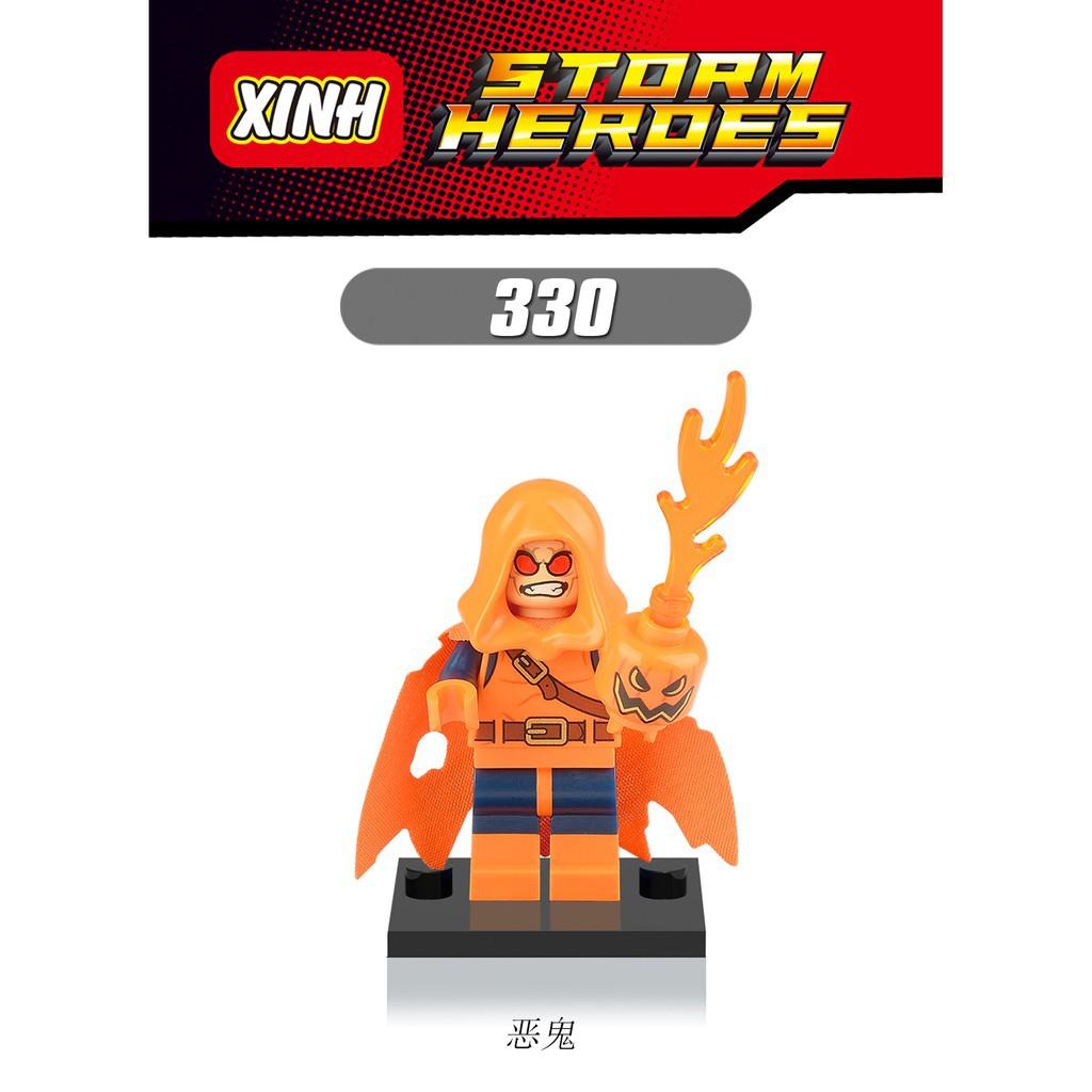 X0123 XH325 Doctor Octopus Compatible with LE-GOing Minifigures Punisher Vulture Sandman Building Blocks Kids Toys