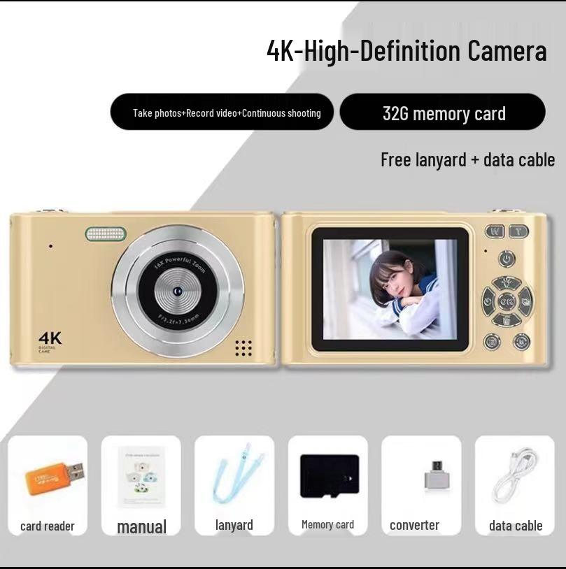 HD Entry-Level Portable Instant Camera for Students & Parties