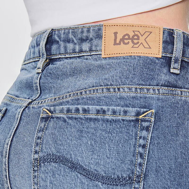 Lee 428 Women's Mid-Blue Straight Jeans