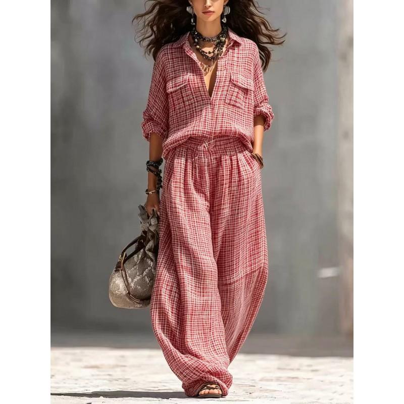 2026 Womens Striped Long Sleeve Shirt