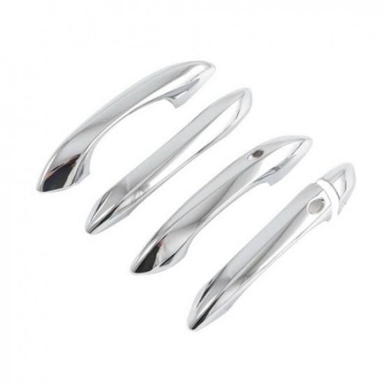 Chrome 5PCS Exterior Door Handle Cover Trim For Hyundai Tucson 2021 2022