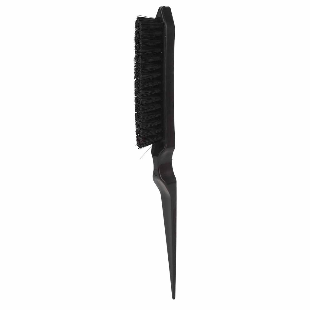 Double Sided Hair Dye Brush Professional Hair Salon Soft Nylon Dye Brush Rat Tail Comb for Highlighting