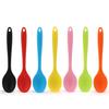 20.5cm Silicone Noodle Spoon Rice Salad Mixing Kitchen Teaspoon Denser Spoons, SaladSpoon, Seasoning SpoonTableware