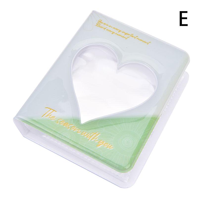 Cartoon Star Chasing Album Card Collection Book Round Hollow Photo Mini Album