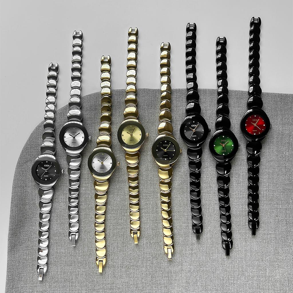 Watch Women'S Light Luxury Bracelet Watch Premium Sense Niche Personality Design Wind Commuter Versatile Quartz Watch