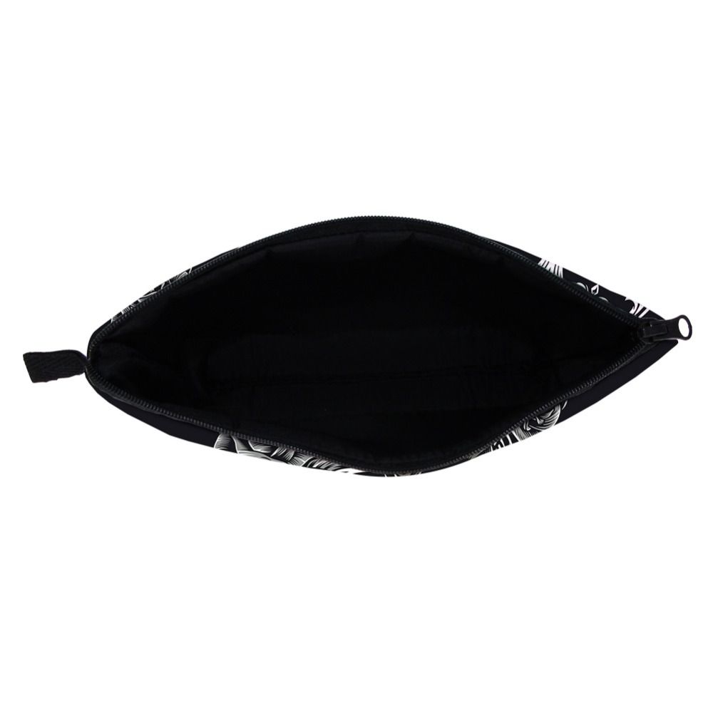 Storage Purse Makeup Bag Skull Pattern Makeup Pouch Small Cosmetic Bag  Men