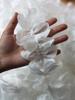 7cm Wide White Organza Fairy Skirt with Pleats and Lace Trim for Wedding Dress or Hat Decoration