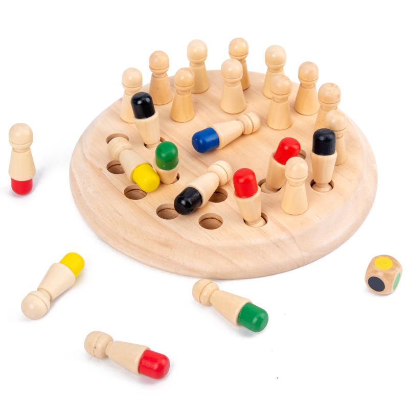 Chess Matching Game: Family Board Games for Kids and Adults, Preschool Learning Educational Toys, Birthday Gift for Boy Girl