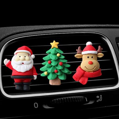 Vánoční stromek Sněhulák Claus Tvar Los Santa Klip Aromaterapie 90stupňový Rotující Auto Větrací otvor