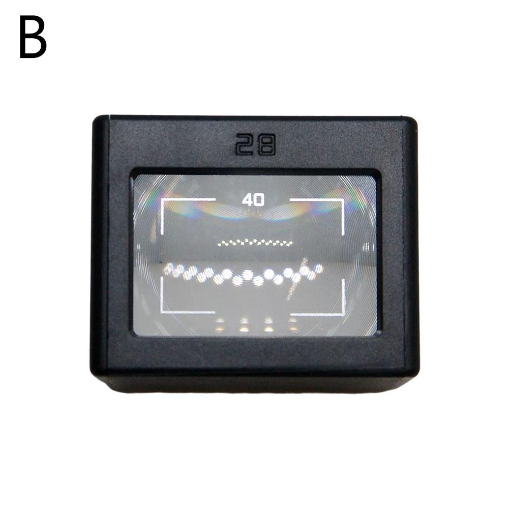

Universal 28mm Optical Waist-level Viewfinder With 35/50 40 Frame Lines For Ricoh GR for DP1 for Fuji PS Cameras Parts