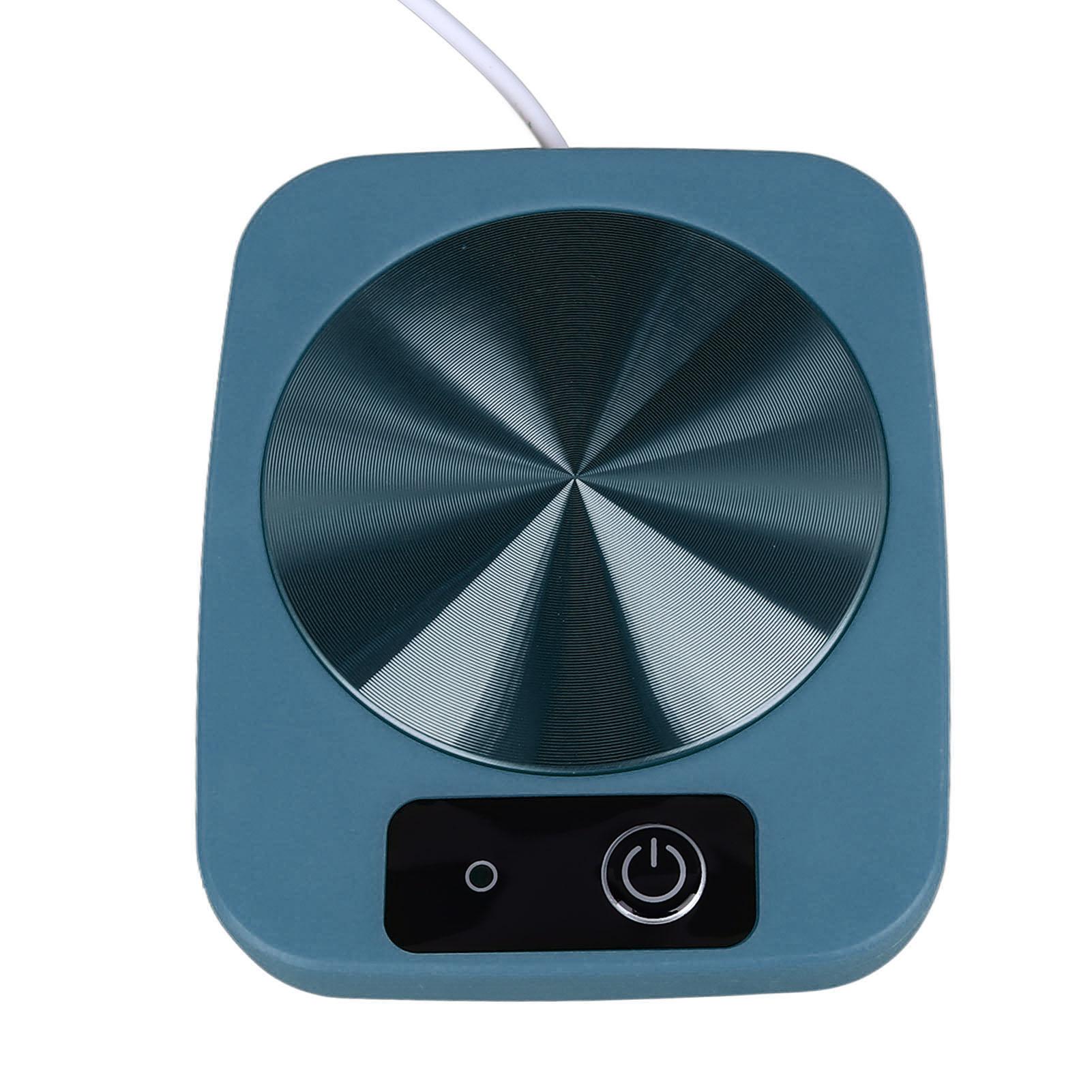 

Подогреватель для кофе Умный с постоянной температурой Питание от USB Портативный подогреватель для кружки для офиса Путешествий Дома Синий синий