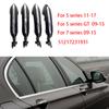 Black White Car Exterior Comfort Access Door Handle For BMW 5 7 Series F01 F02 F06 F10 520d 520i 525d 528i 530d 530i 51217231931