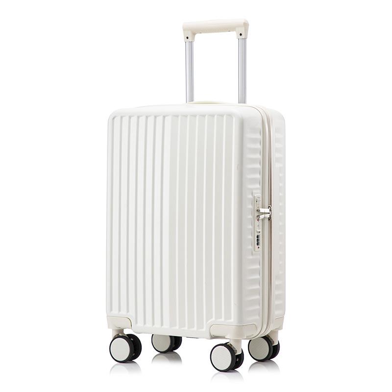 14" Silent Wheel Carry-On Luggage with USB Charger & Cup Holder
