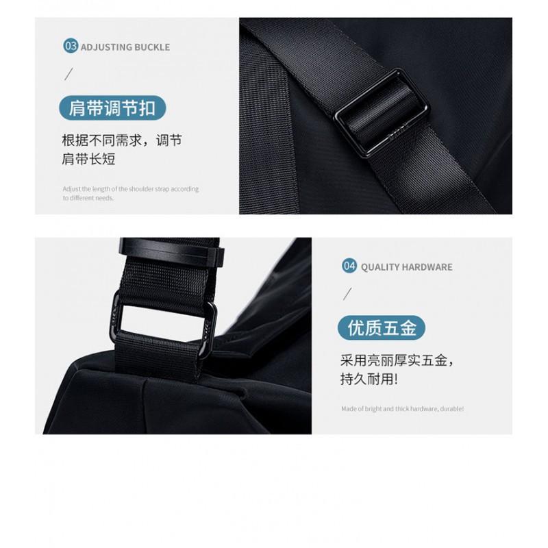 Men's Crossbody Bag Fashionable Popular Commuting Single Shoulder Backpack Horizontal Casual
