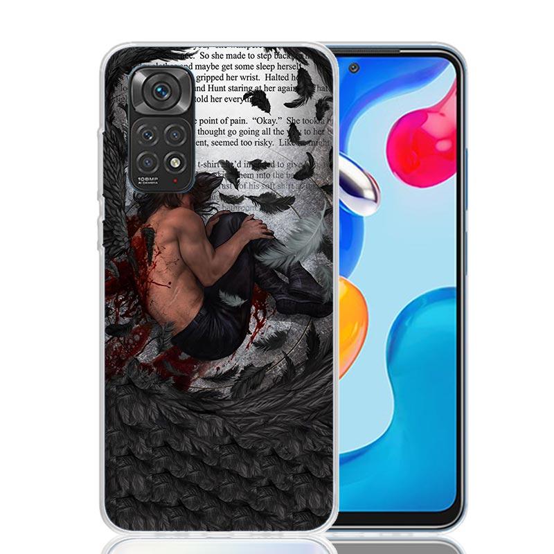 A Court Of Mist And Fury Phone Case For Xiaomi Redmi Note 13 14 15 Pro Plus 12S 12 14S 11S 11E 10 10S 11 11T 5G 4G Cover Coque R