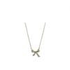 2025 Summer Light Luxury Bow Necklace - Women's Simple Temperament Clavicle Chain