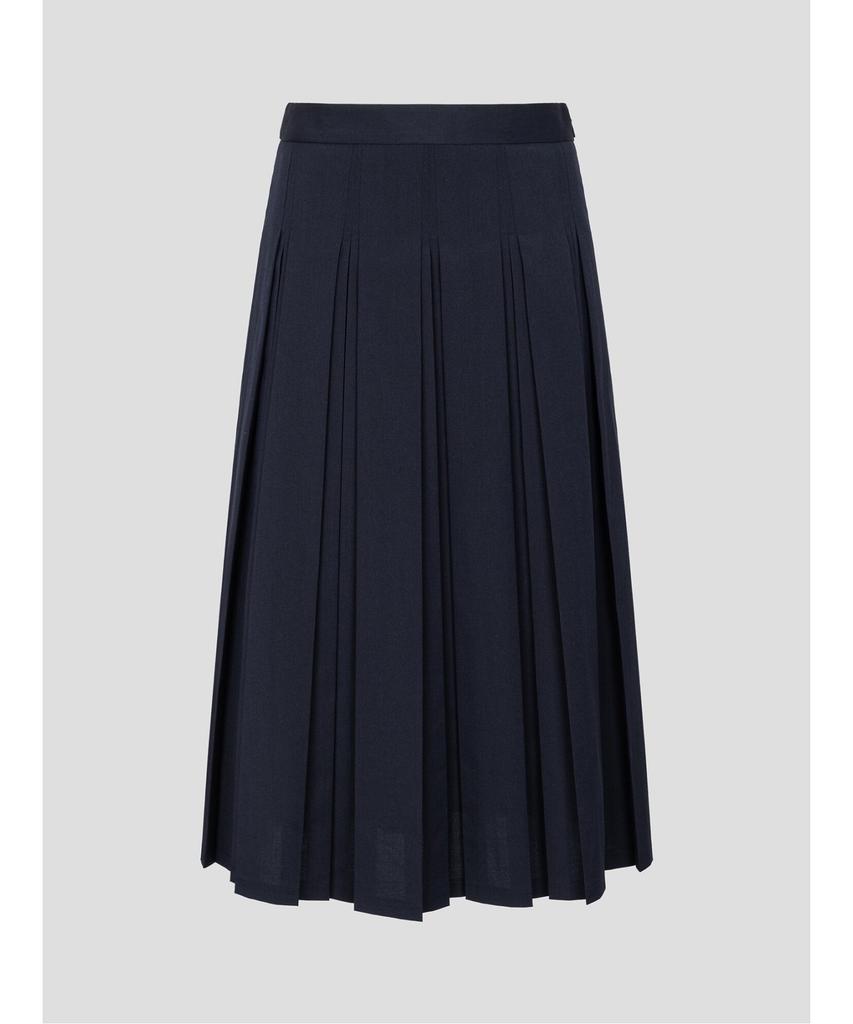 Binpolleidiseu Modified Pleated Skirt Navy (Bf6227C35R)