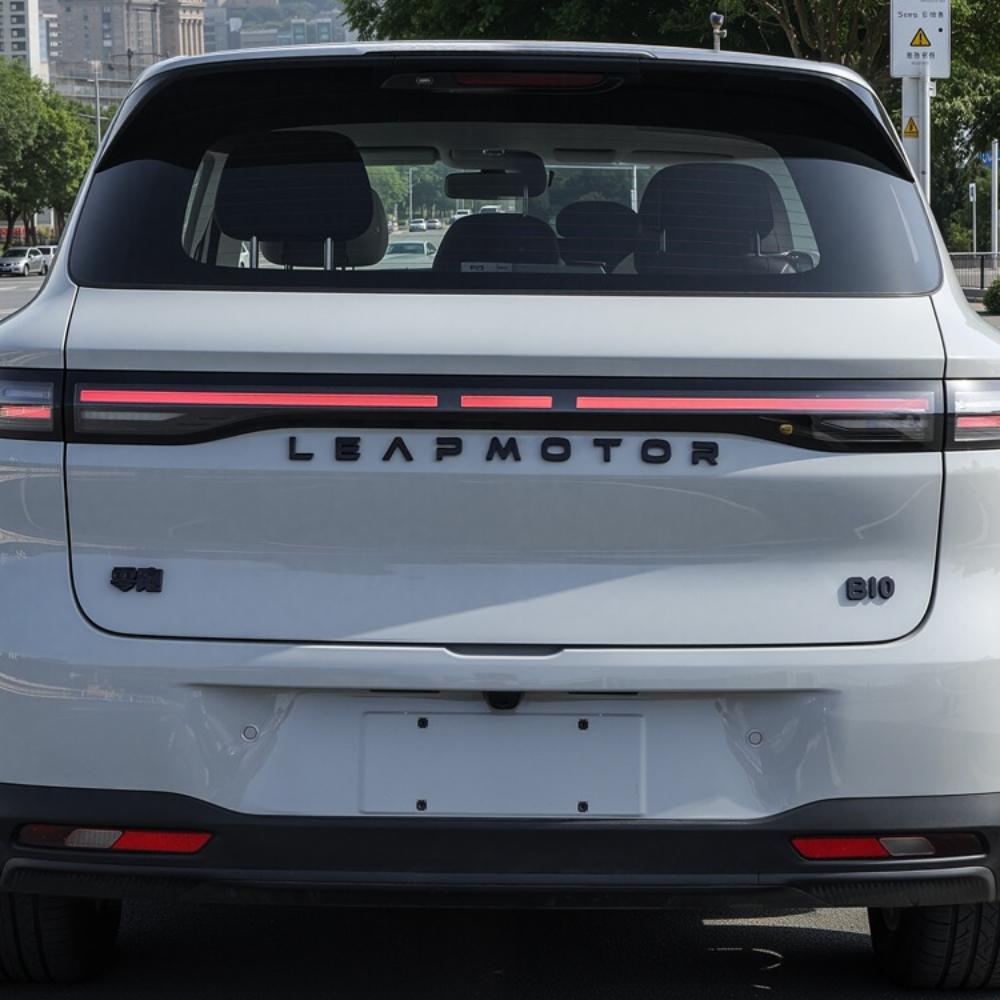 For Leapmotor B10 Black Emblem Accessories English Logo Black Modification Exterior Decal Sticker