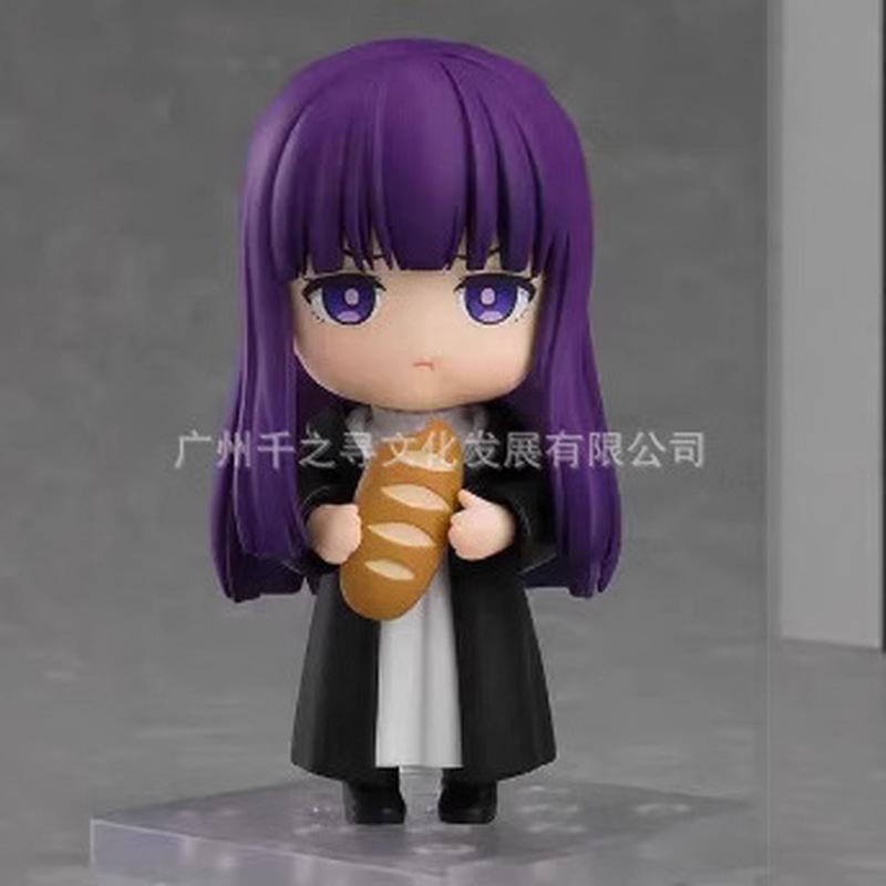 Neu #2368 Frieren Frieren Jenseits des Reiseendes Chibi Stil Gesicht tauschbar Anime Actionfigur Spielzeug Für Anime Fans