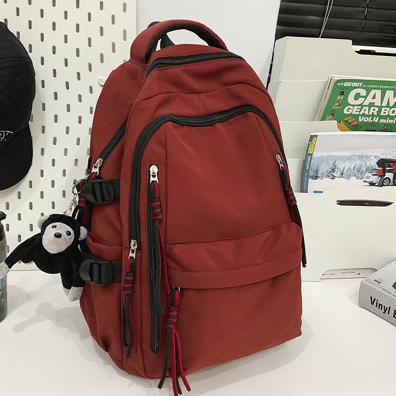 School bag children, elementary school students, girls, junior high school students, college students, multi-layer backpacks,s