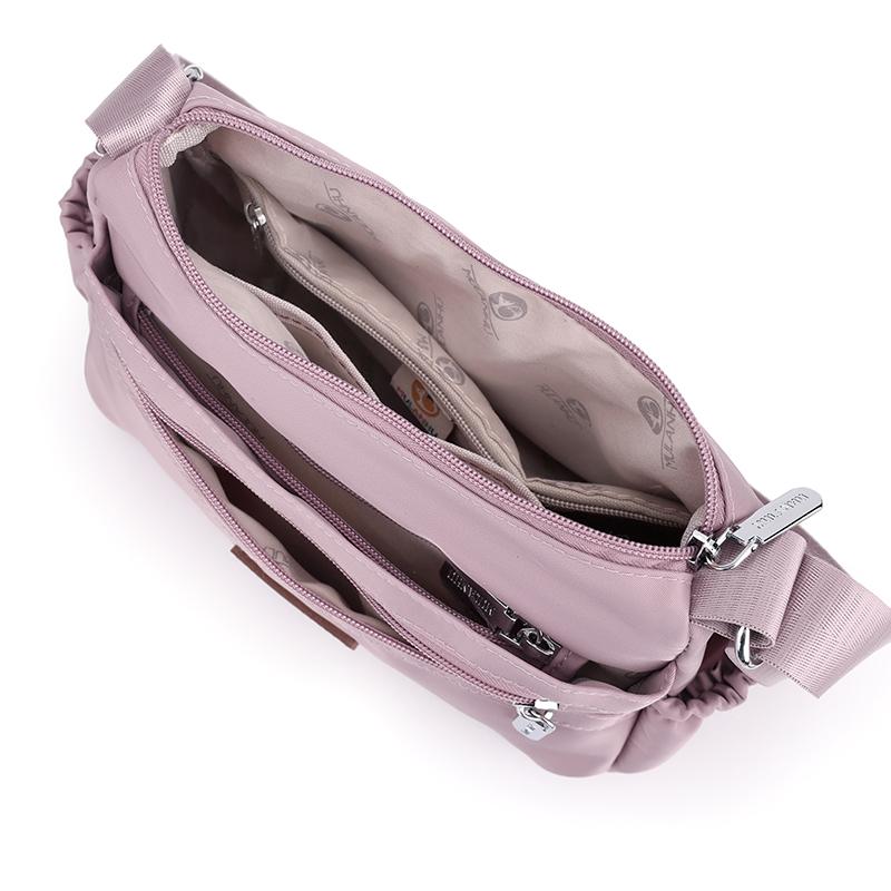 Malá čtvercová taška Mateřská taška Dámská taška Vícevrstvá Lehká Velkokapacitní Taška přes rameno a crossbody