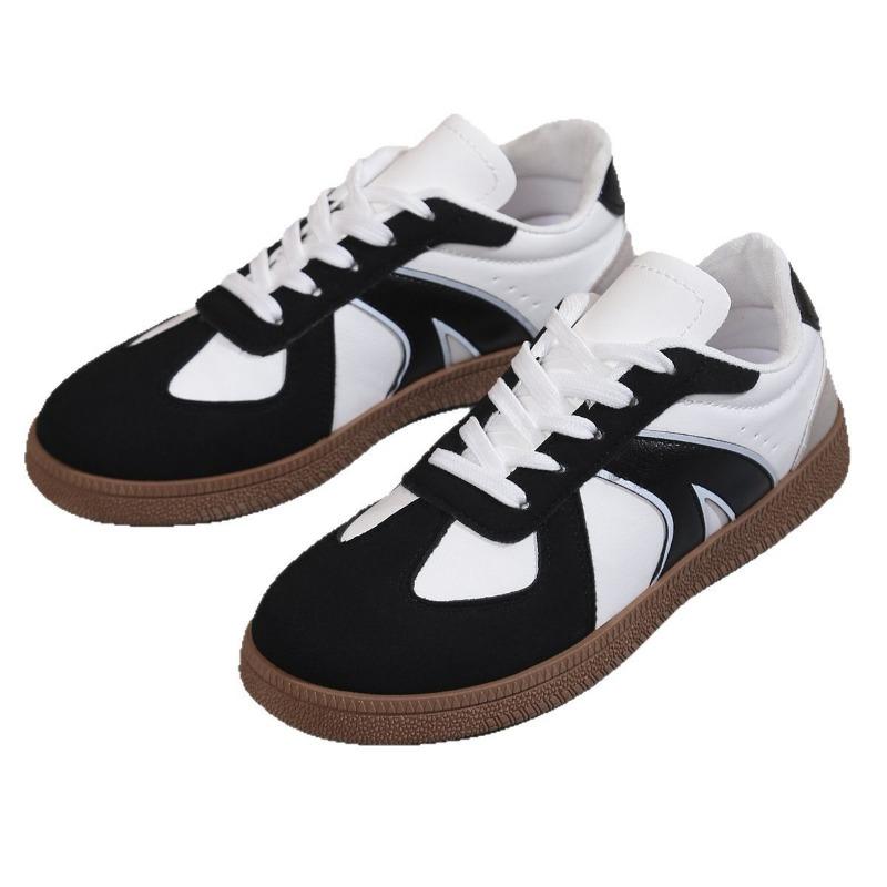 Large size new sports little white shoes women's casual versatile soft sole comfortable one-pedal flat baseplate shoes