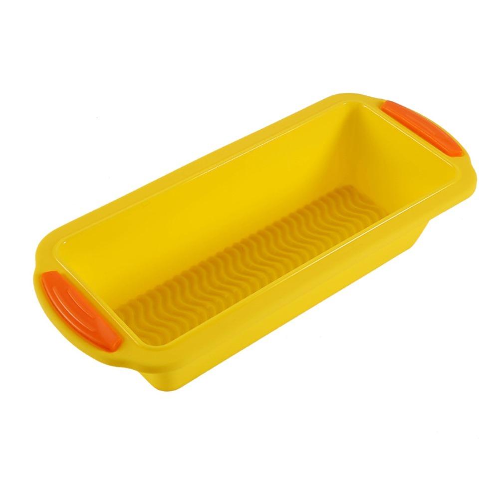 Professional Silicone Bread Pan Non-stick Easy Release Square Cake Mould Rectangular Toast Bread Mold Bread Baking