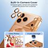 Magnetic Plating Soft Magsafe Phone Case for iPhone 17 Pro Max 17Pro 17Air Luxury Electroplated Camera Lens Protective Cover