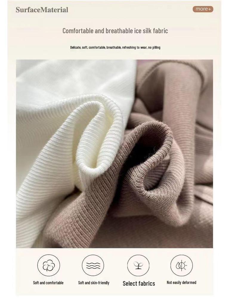 Women's Slim Fit Square Neck Short-Sleeve Tee - Summer Thin, Figure-Flattering, Pure Style, Plain Color Trendy Top