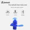 Ultra-Soft Silicone Spiral Swimming Earplugs with Noise Reduction and Waterproof Protection