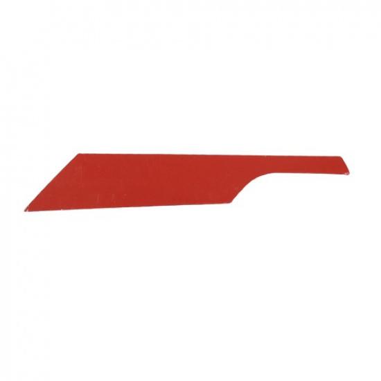 Real Carbon Fiber Hood Triangle Panel Sticker Trim For Corvette C6 2005-13