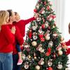 12 Stück Weihnachtsbaum-Hängeornamente Gesichtsloser Puppen-Papieranänger Weihnachtsdekorationen für Zuhause 2026 Navidad Neujahr 2026 Geschenk