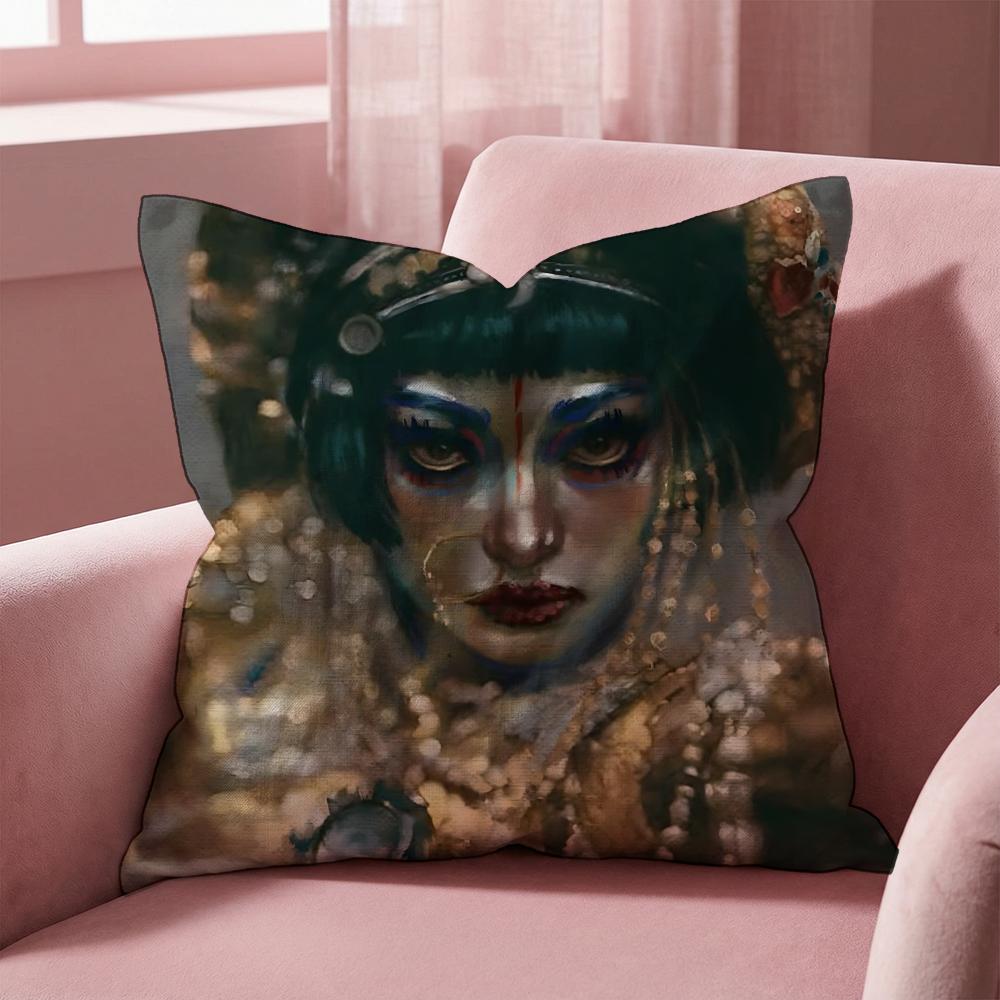 Love D-Death Robots Cushion Cover Multi-Scene Pillow Cover for Home & Car - Reversible, Soft & Durable for Daily Use