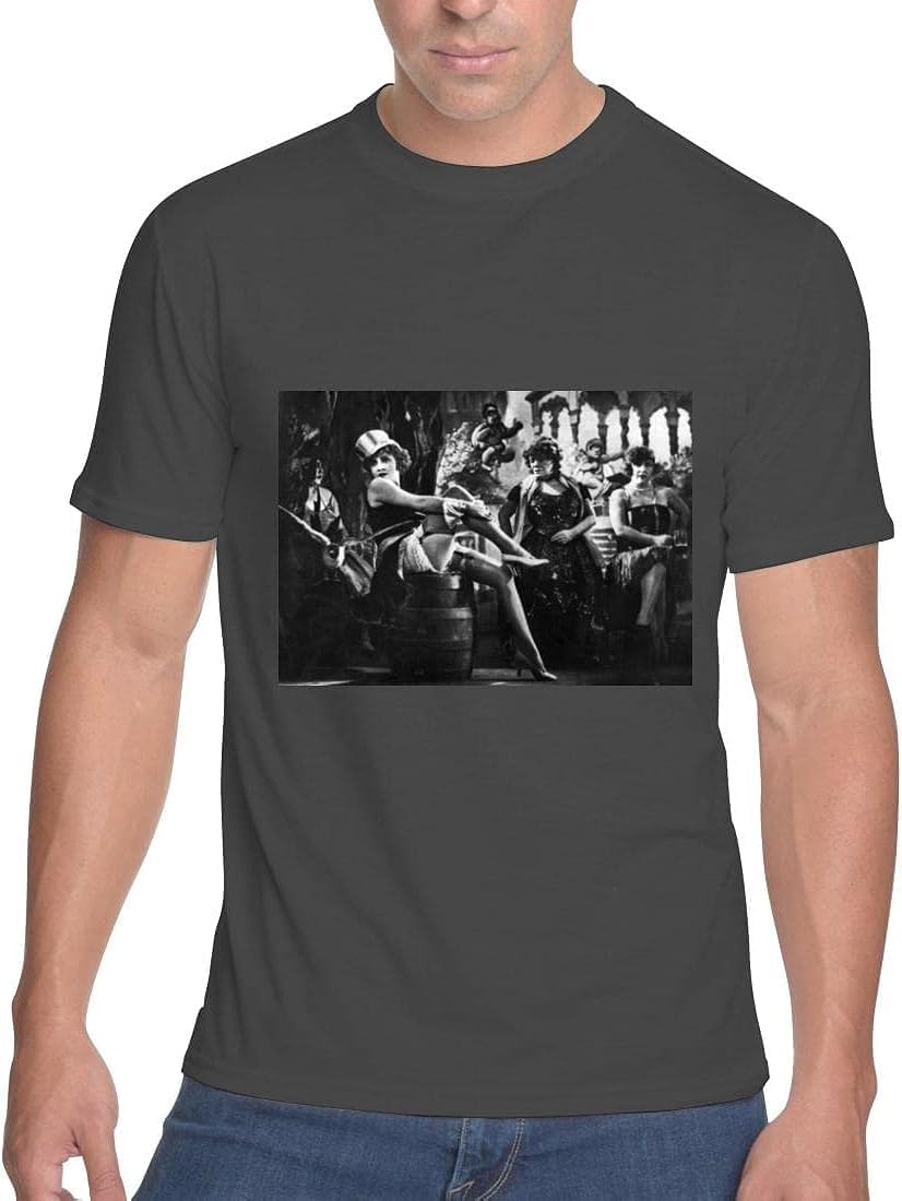 Marlene Dietrich Men s Soft & Comfortable Men T Shirt Sfi G309378 M чёрный