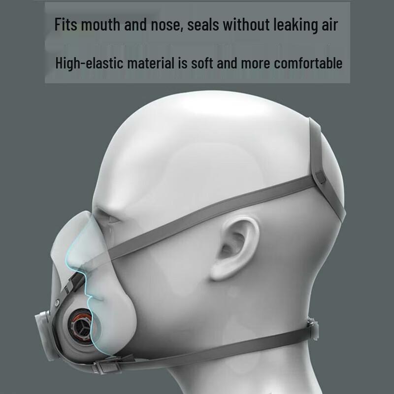 Loyobayi Full Face Respirator Mask Kit One Size