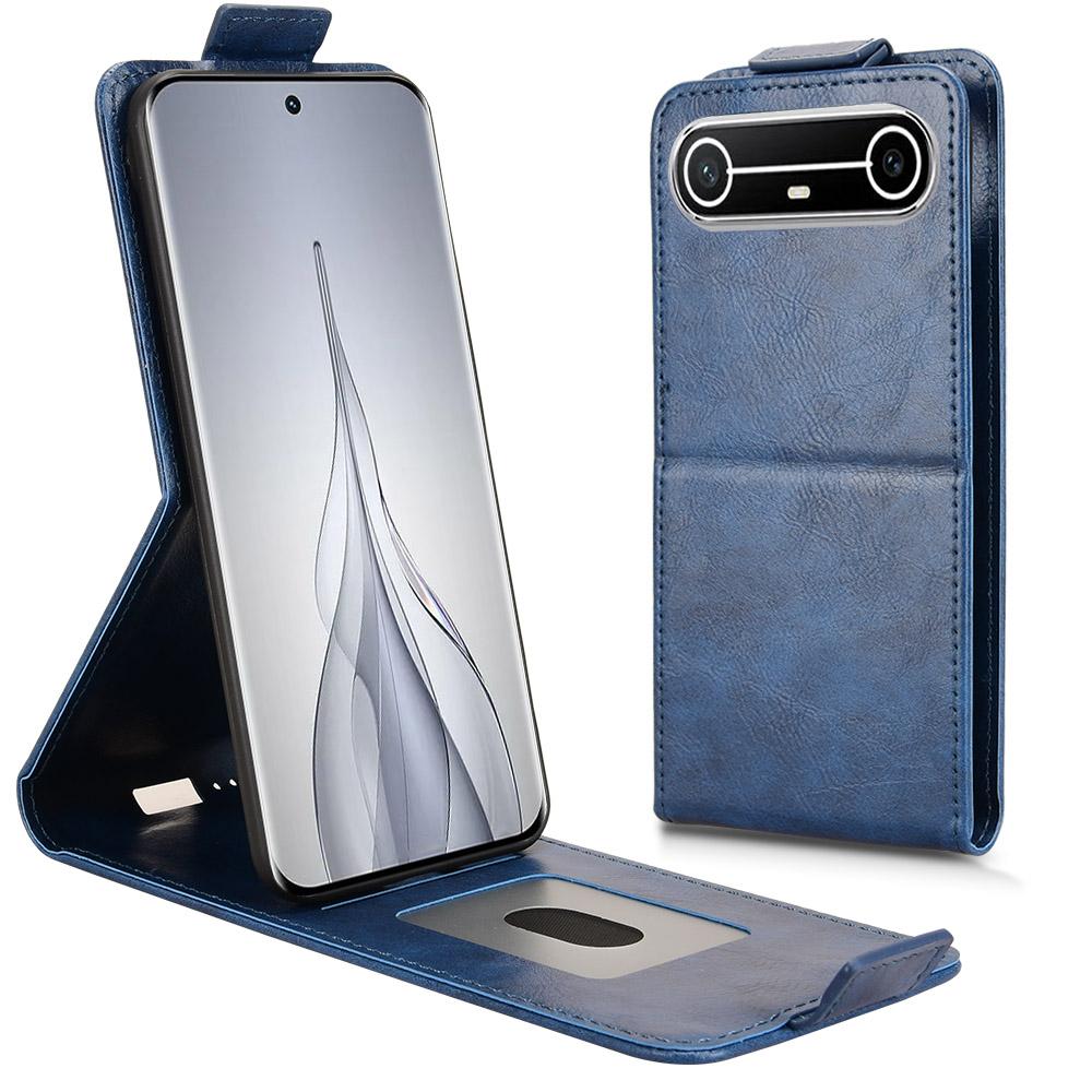 

For TECNO Pova Slim 5G/Spark Slim 4G Stand Case Magnetic Clasp Vertical Flip Leather Phone Cover with Card Holder