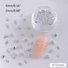 20pcs Nail Rhinestones Diamonds Crystals for Nail Art 3D Decoration Stones Set